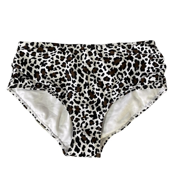 Jones New York Leopard Print tankini medium - Picture 2 of 7